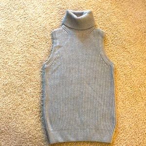 Sleeves Cable Knit Turtleneck Sweater